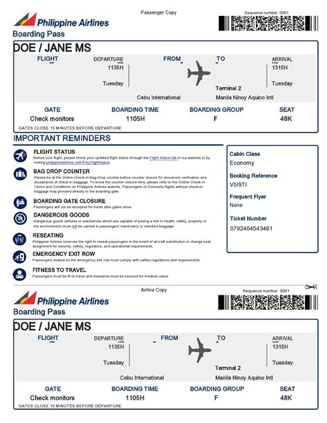 philippine airlines boarding pass|philippine airlines print boarding pass.